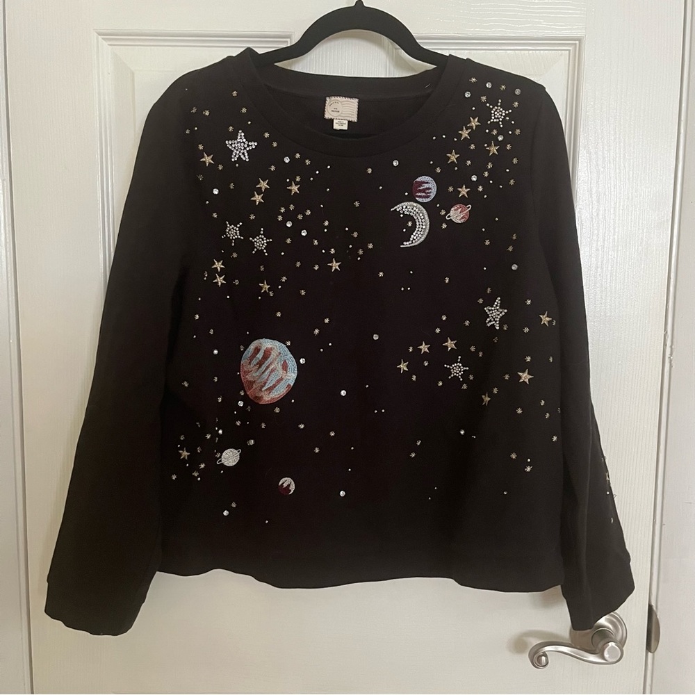Anthropologie Solar System Sweater